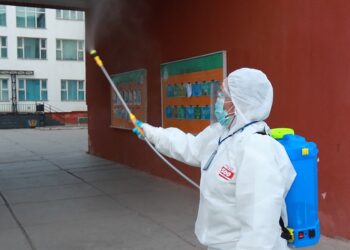Голомтын эцсийн халдваргүйтгэлийг 8613 м/кв талбайд хийлээ